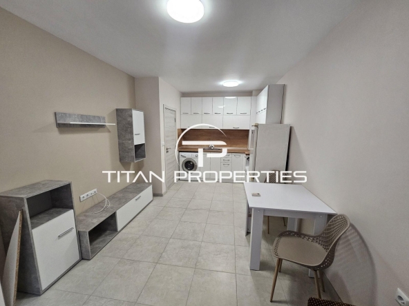 Дава се под наем Двустаен апартамент в Бургас, Меден рудник - зона В - 56 кв.м за 331.5 € - Снимка #1