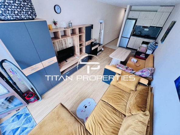 Дава се под наем Едностаен апартамент в Свети Влас - 38 кв.м за 408 € - Снимка #1