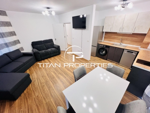 Дава се под наем Двустаен апартамент в Бургас, Лазур - 68 кв.м за 561 € - Снимка #1