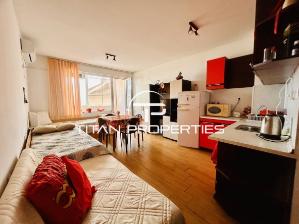 Дава се под наем Едностаен апартамент в Бургас, Сарафово - 30 кв.м за 306 € - Снимка #1