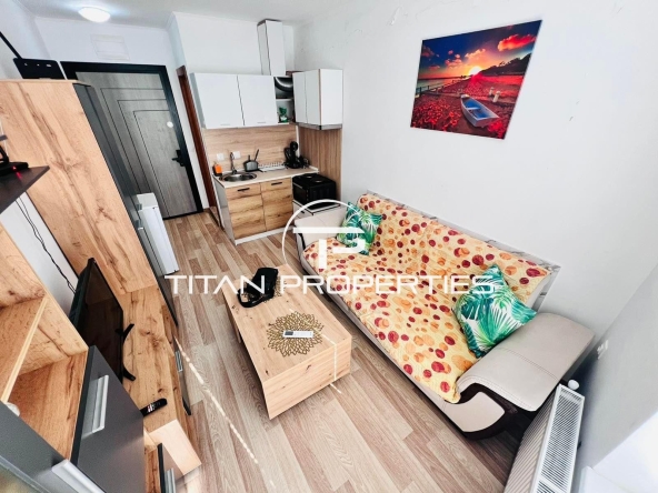 Дава се под наем Едностаен апартамент в Бургас, Зорница - 28 кв.м за 306 € - Снимка #1