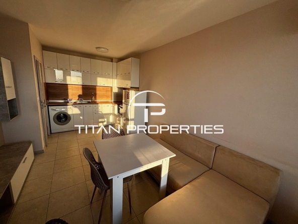 Дава се под наем Двустаен апартамент в Бургас, Меден рудник - зона В - 56 кв.м за 382.5 € - Снимка #1