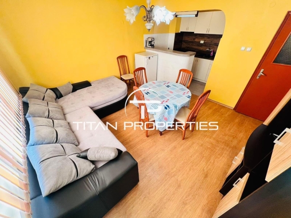 Дава се под наем Двустаен апартамент в Бургас, Лазур - 60 кв.м за 459 € - Снимка #1