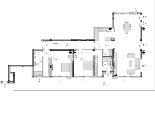 Тристаен апартамент в Пловдив, Христо Смирненски - 292 кв.м за 1471 €/кв.м - Снимка #1
