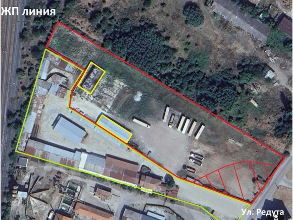 Парцел в Видин, Промишлена зона - Запад - 10000 кв.м за 99 €/кв.м - Снимка #1