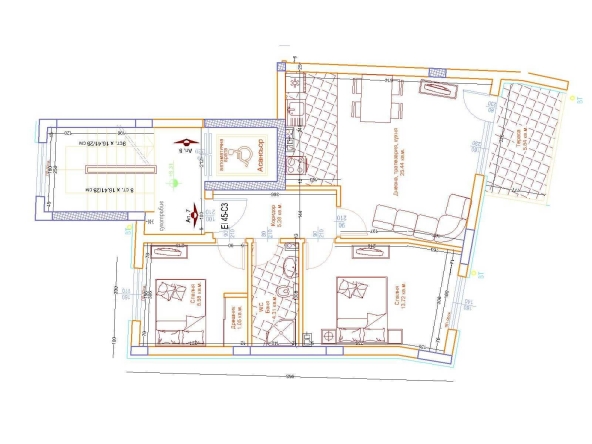 Тристаен апартамент в Варна, Погреби - 88 кв.м за 1353 €/кв.м - Снимка #1