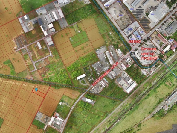 Парцел в Стара Загора, Индустриална зона - запад - 1400 кв.м за 11 €/кв.м - Снимка #1