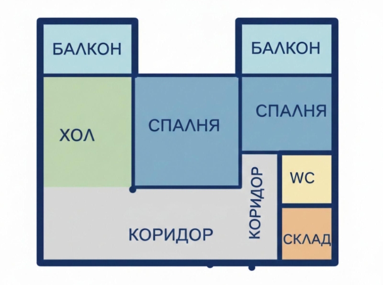 Тристаен апартамент в София, Свобода - 65 кв.м за 1413 €/кв.м - Снимка #1