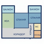 Тристаен апартамент в София, Свобода - 65 кв.м за 1413 €/кв.м - Снимка #1