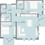 Тристаен апартамент в София, Малинова долина - 120 кв.м за 2242 €/кв.м - Снимка #1