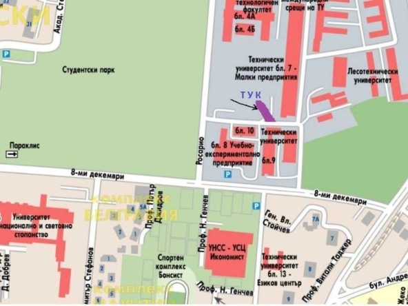 Парцел в София, Студентски град - 640 кв.м за 165 €/кв.м - Снимка #1