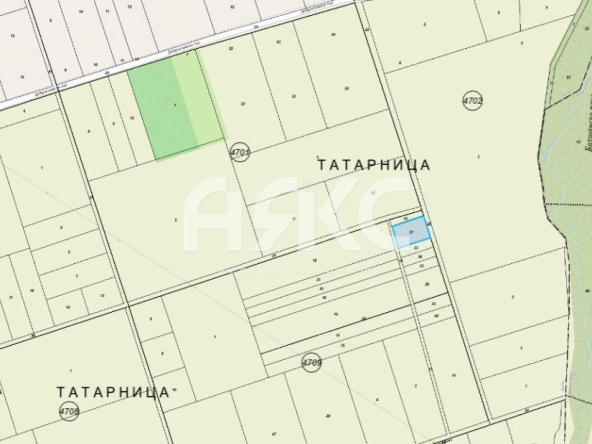 Парцел в с. Житен, Област София-град - 1254 кв.м за 16 €/кв.м - Снимка #1