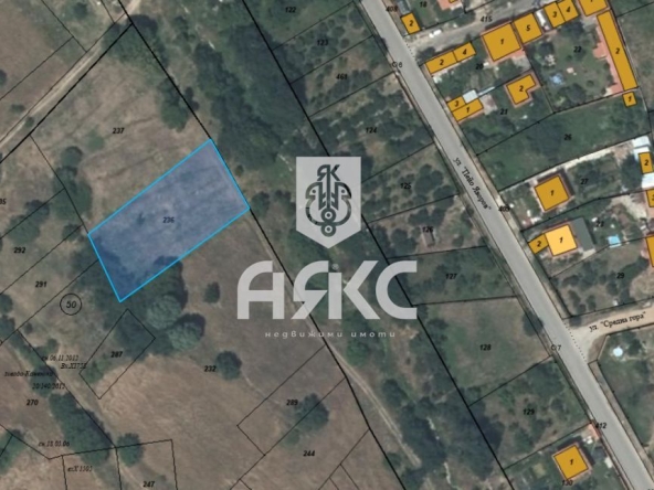 Парцел в с. Сапарево, Област Кюстендил - 1312 кв.м за 30 €/кв.м - Снимка #1