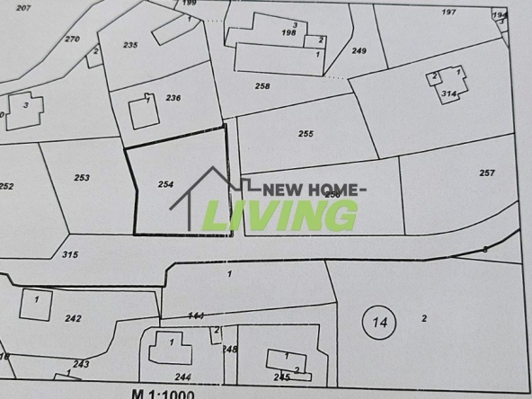 Парцел в с. Лясково, Област Пловдив - 618 кв.м за 33 €/кв.м - Снимка #1