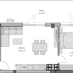 Тристаен апартамент в Пловдив, Христо Смирненски - 129 кв.м за 1480 €/кв.м - Снимка #1