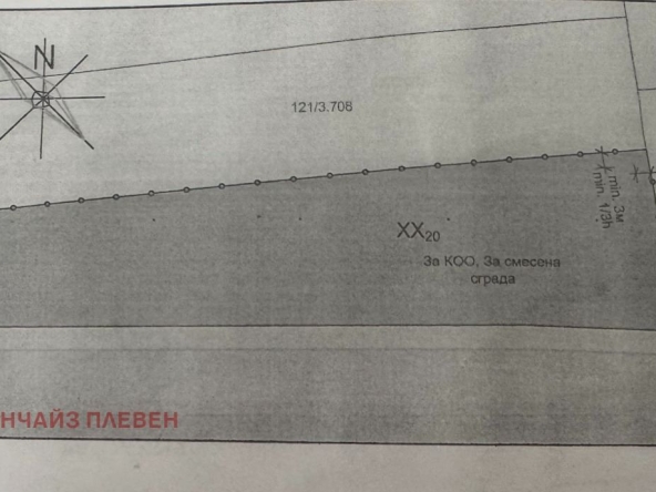 Парцел в Враца, Дъбника - 4000 кв.м за 35 €/кв.м - Снимка #1