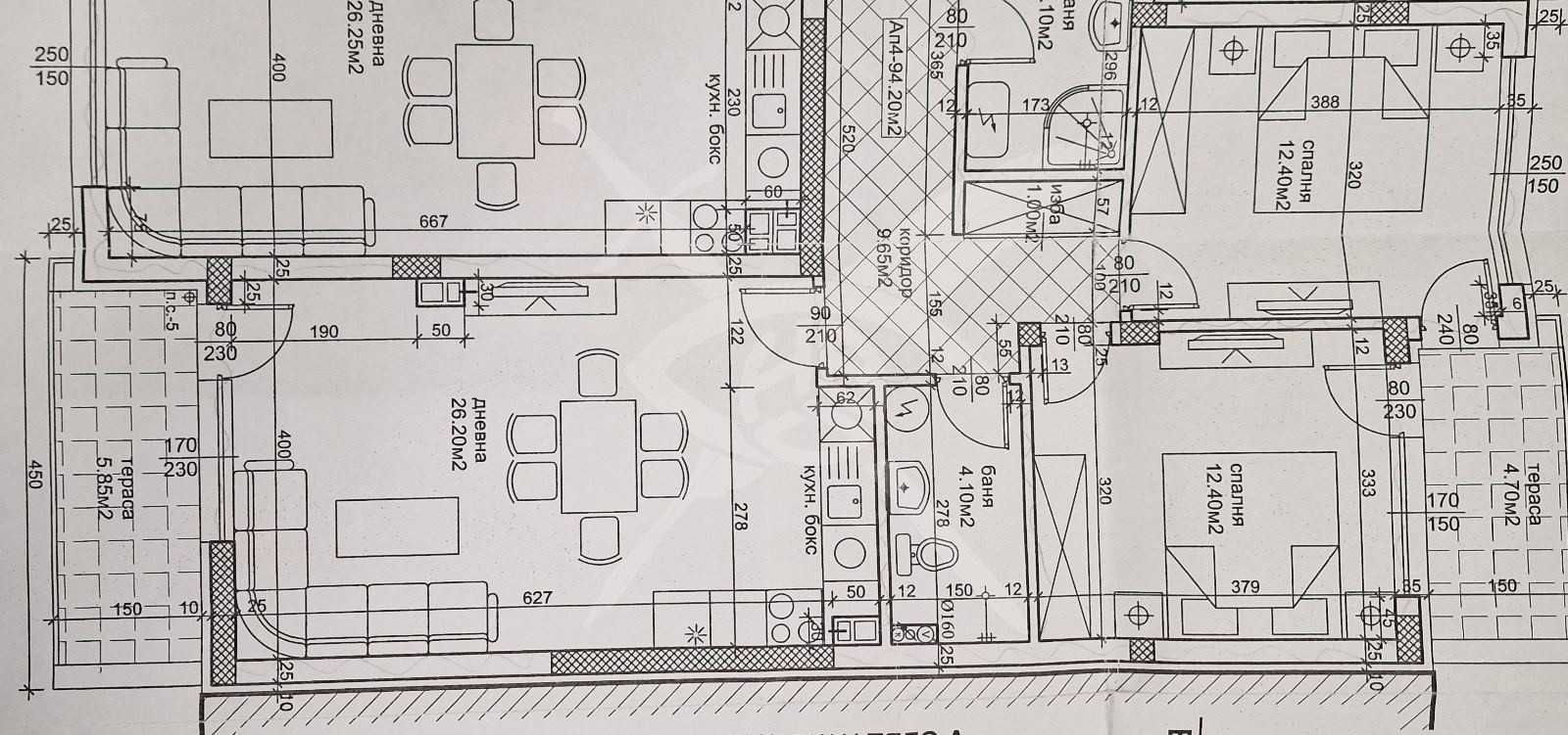 Дава се под наем Тристаен апартамент в Асеновград - 104 кв.м за 87699.6 € - Снимка #1