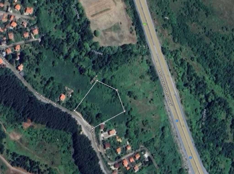 Парцел в с. Студена, Област Перник - 5340 кв.м за 27 €/кв.м - Снимка #1