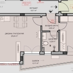 Двустаен апартамент в Плевен, Сторгозия - 81 кв.м за 639 €/кв.м - Снимка #1