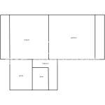 Двустаен апартамент в София, Фондови жилища - 65 кв.м за 1924 €/кв.м - Снимка #1