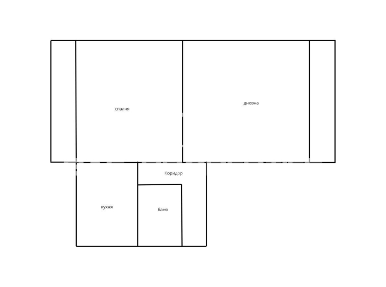 Двустаен апартамент в София, Фондови жилища - 65 кв.м за 1924 €/кв.м - Снимка #1