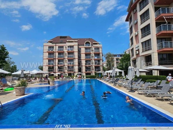 Двустаен апартамент в к.к. Слънчев бряг - 42 кв.м за 1524 €/кв.м - Снимка #1