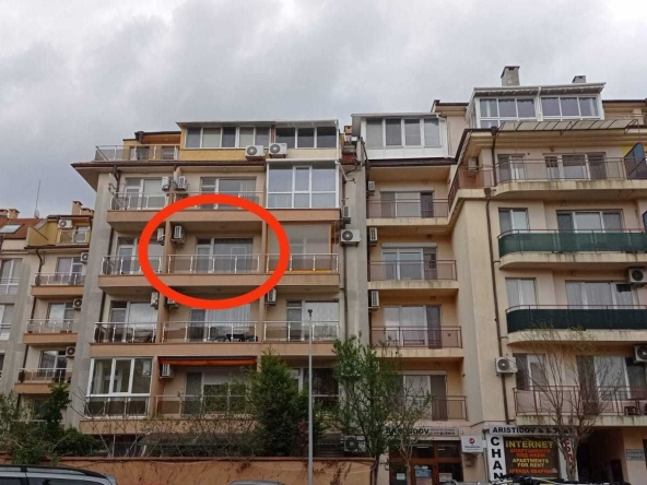 Дава се под наем Едностаен апартамент в Поморие - 50 кв.м за 235 € - Снимка #1