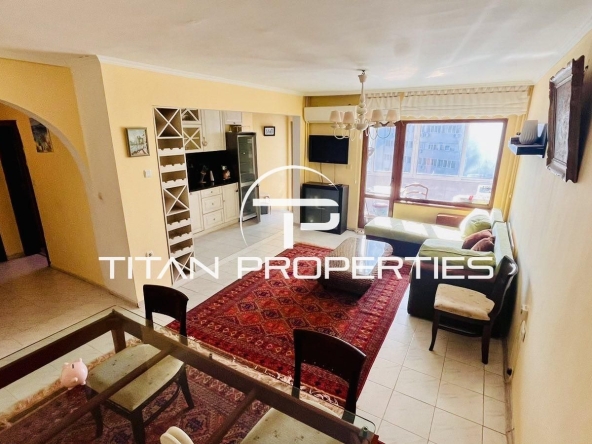 Дава се под наем Тристаен апартамент в Бургас, Лазур - 80 кв.м за 612 € - Снимка #1