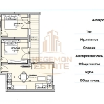 Тристаен апартамент в Варна, Владислав Варненчик - 102 кв.м за 625 €/кв.м - Снимка #1