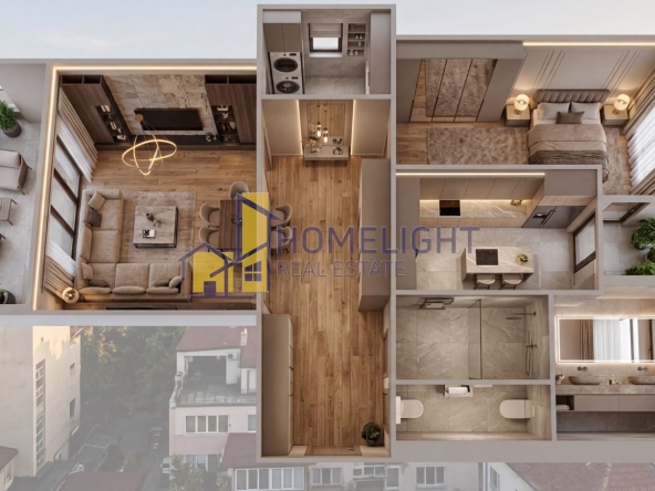 Двустаен апартамент в София, Дружба 1 - 62 кв.м за 1201 €/кв.м - Снимка #1
