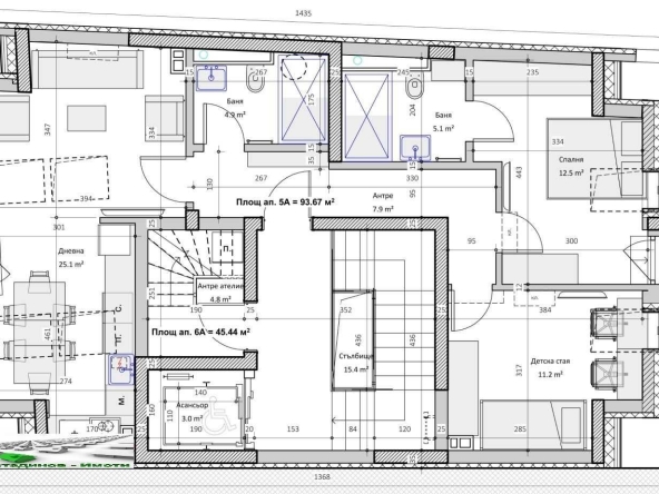 Тристаен апартамент в Пловдив, Кършияка - 136 кв.м за 1214 €/кв.м - Снимка #1