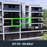 Двустаен апартамент в Плевен, Дружба 1 - 69 кв.м за 509 €/кв.м - Снимка #1