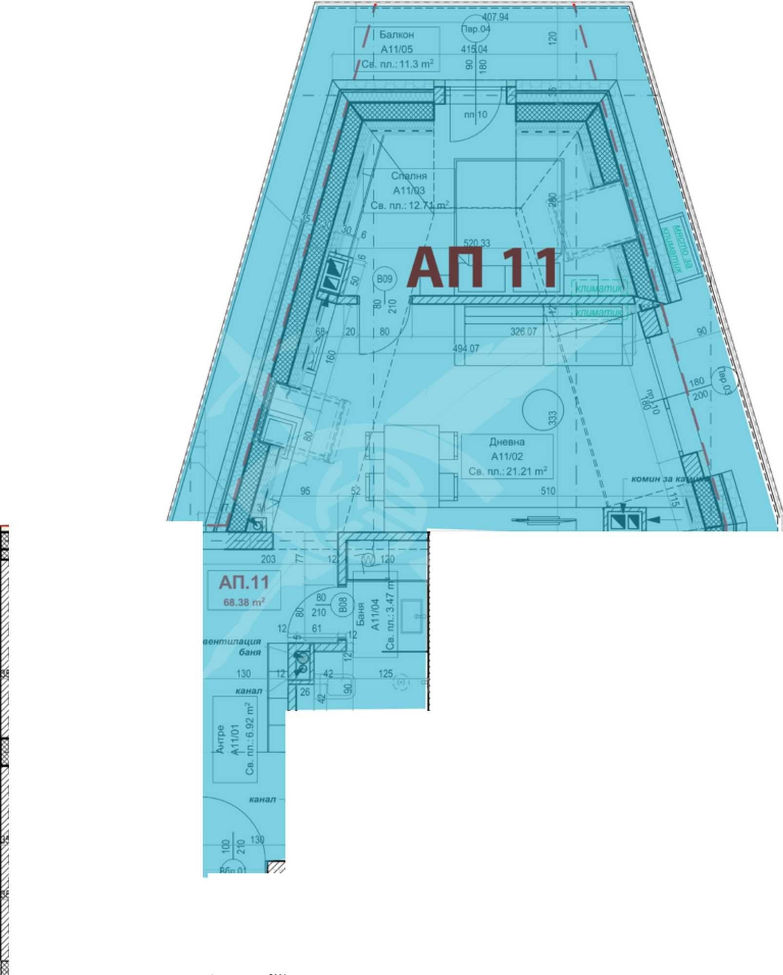 Двустаен апартамент в София, Овча купел 1 - 83 кв.м за 1597 €/кв.м - Снимка #1