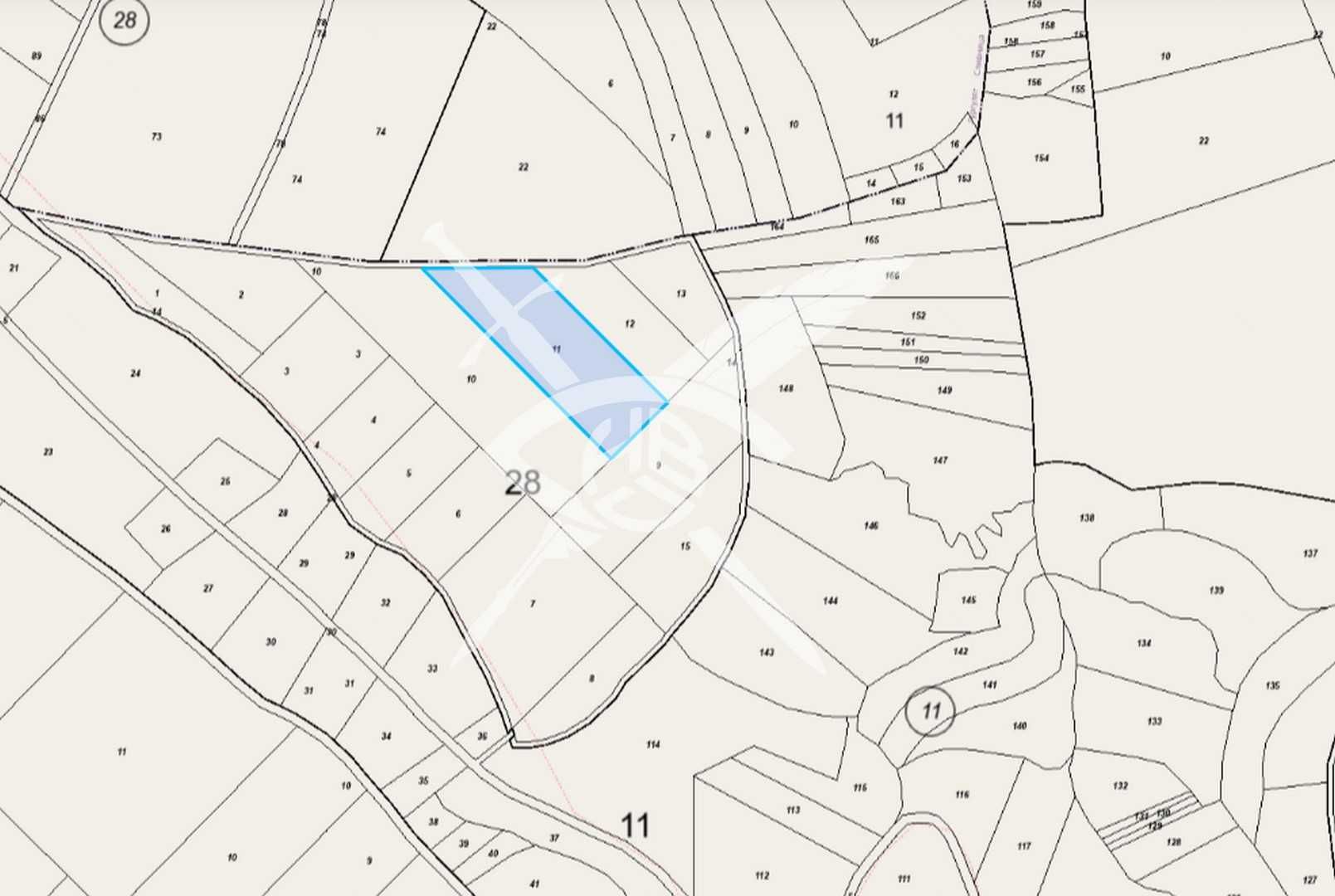 Парцел в Божурище - 4999 кв.м за 12 €/кв.м - Снимка #1