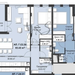 Двустаен апартамент в Пловдив, Христо Смирненски - 99 кв.м за 1458 €/кв.м - Снимка #1
