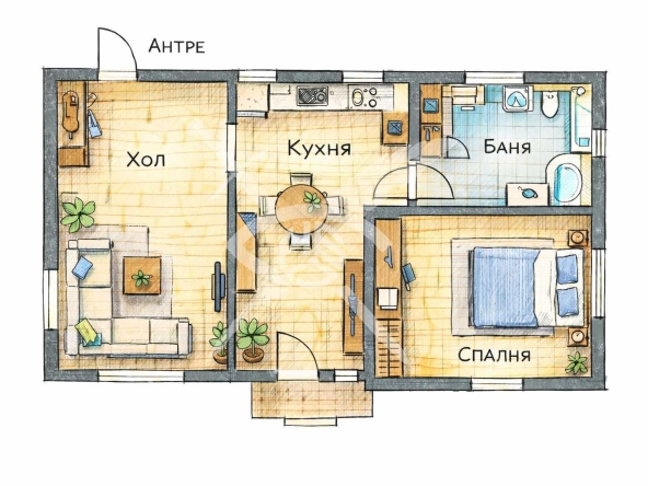 Къща в София, Христо Ботев - 75 кв.м за 680 €/кв.м - Снимка #1