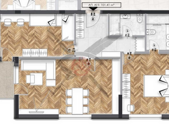 Тристаен апартамент в София, Люлин 6 - 118 кв.м за 1302 €/кв.м - Снимка #1