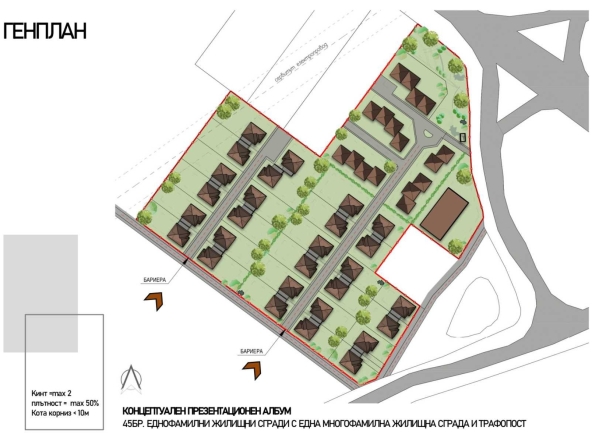 Парцел в с. Пролеша, Област София-област - 481 кв.м за 77 €/кв.м - Снимка #1