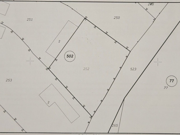 Парцел в с. Леново, Област Пловдив - 638 кв.м за 11 €/кв.м - Снимка #1