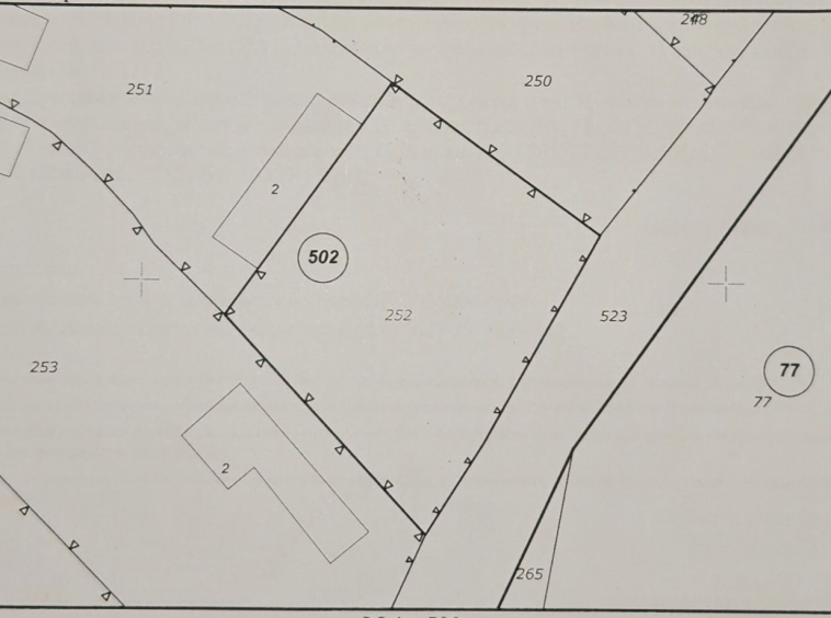 Парцел в с. Леново, Област Пловдив - 638 кв.м за 11 €/кв.м - Снимка #1