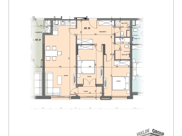 Тристаен апартамент в София, Младост 4 - 109 кв.м за 1314 €/кв.м - Снимка #1