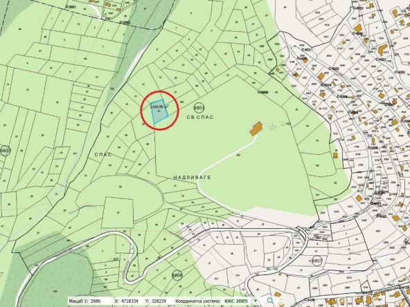 Парцел в София, Света Троица - 1139 кв.м за 60 €/кв.м - Снимка #1