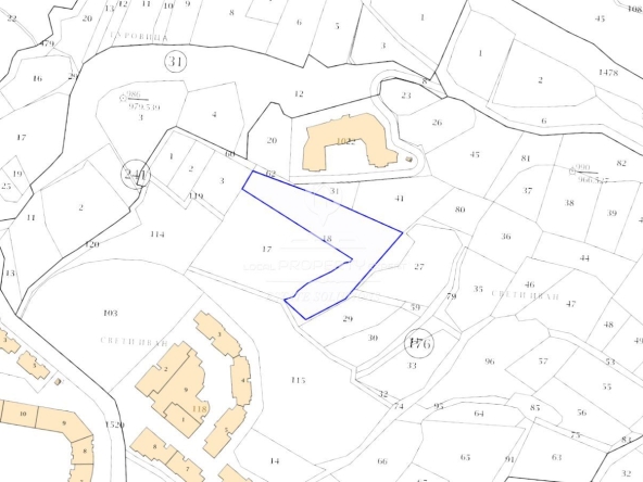 Парцел в Банско - 4369 кв.м за 65 €/кв.м - Снимка #1