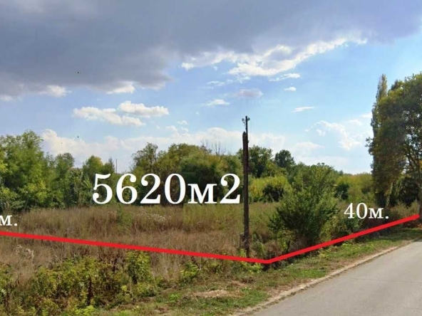 Парцел в с. Красен, Област Добрич - 5620 кв.м за 2 €/кв.м - Снимка #1