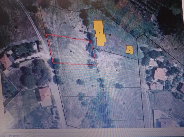 Парцел в с. Остра могила, Област Стара Загора - 1139 кв.м за 25 €/кв.м - Снимка #1