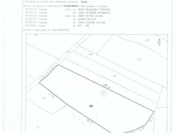 Земеделски имот в с. Стубел, Област Монтана -  кв.м за 357 €/дка - Снимка #1
