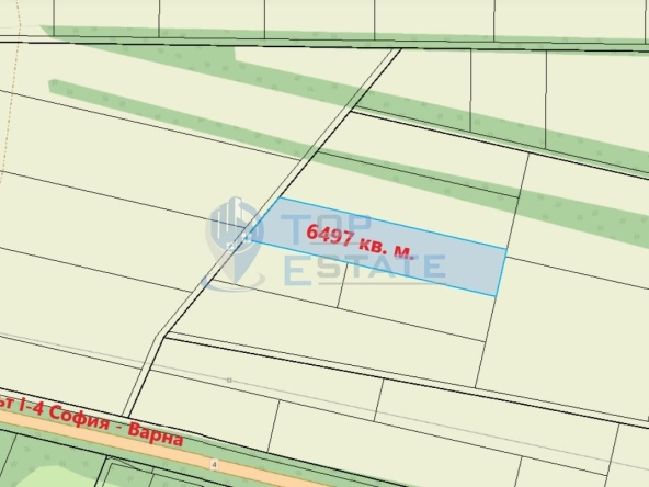 Парцел в с. Леденик, Област Велико Търново - 6497 кв.м за 4 €/кв.м - Снимка #1