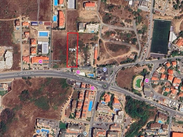 Земеделски имот в Свети Влас -  кв.м за 55 €/дка - Снимка #1