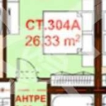 Дава се под наем Едностаен апартамент в Бургас, Сарафово - 26 кв.м за 42000 € - Снимка #1