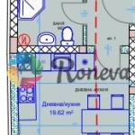 Двустаен апартамент в Варна, Левски - 64 кв.м за 606 €/кв.м - Снимка #1